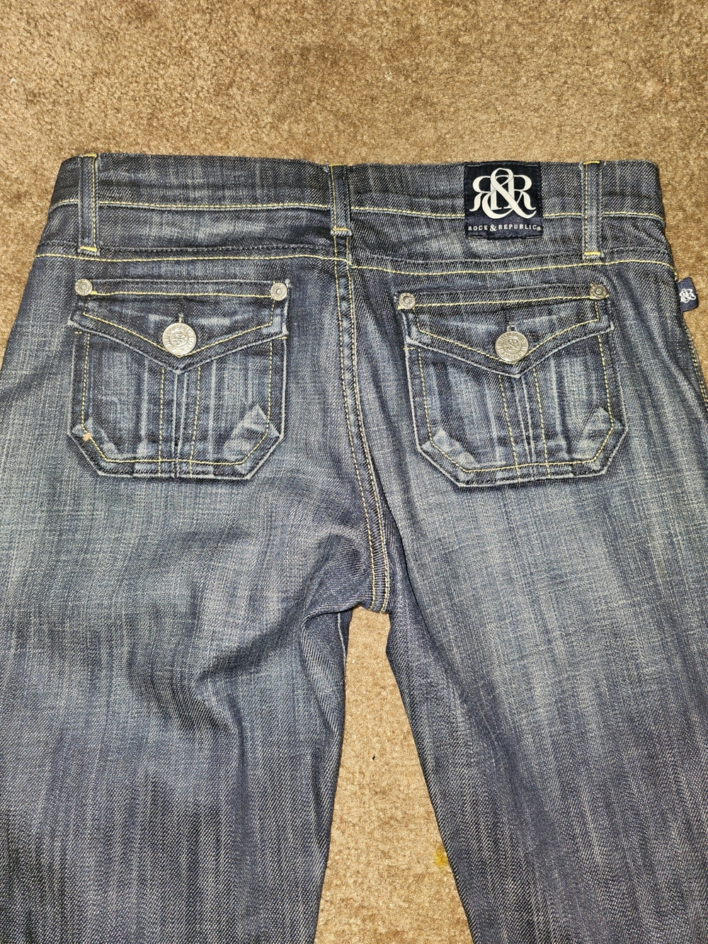 Rock & Republic Women’s Medium Blue Boot Cut Jeans